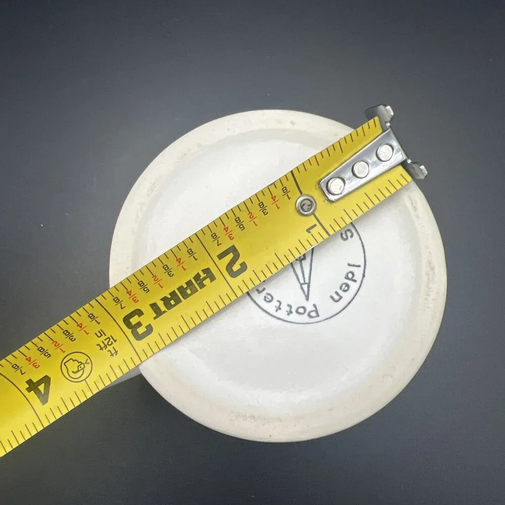 Vtg Iden Pottery RYE Mug SHIP Blue Cream Ceramic Sussex England Viking Sailing - Picture 10 of 12